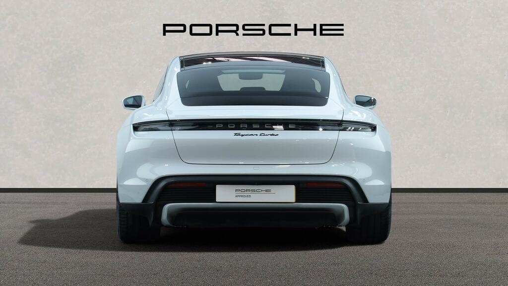 Porsche Taycan 500Kw Turbo 93Kwh White #6