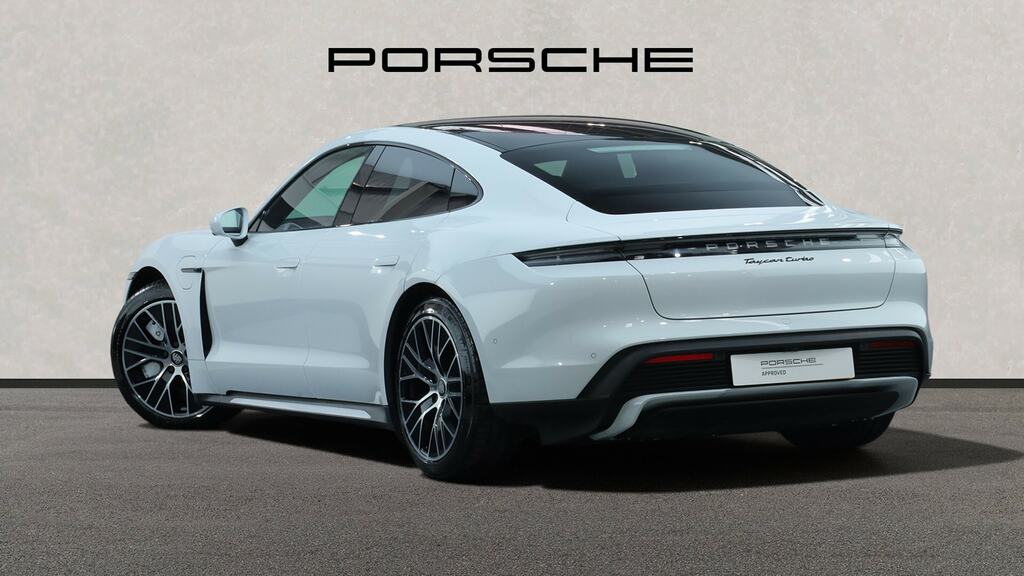Porsche Taycan 500Kw Turbo 93Kwh White #2