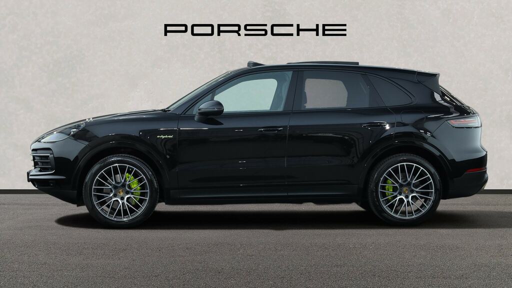 Porsche Cayenne E-hybrid Tiptronic S Black #4