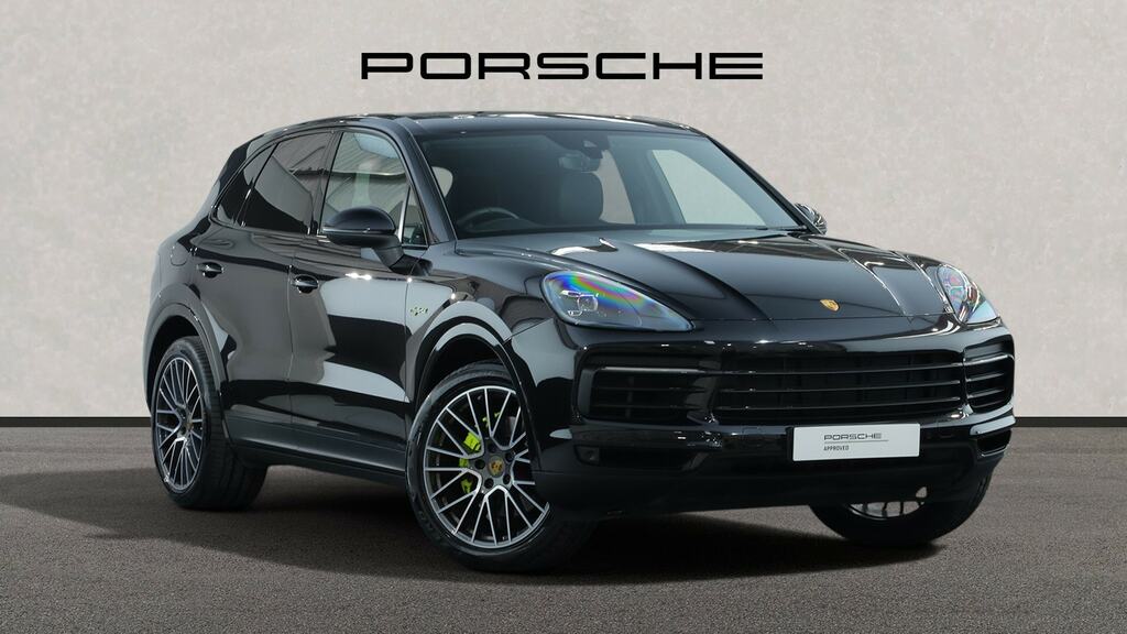 Porsche Cayenne E-hybrid Tiptronic S Black