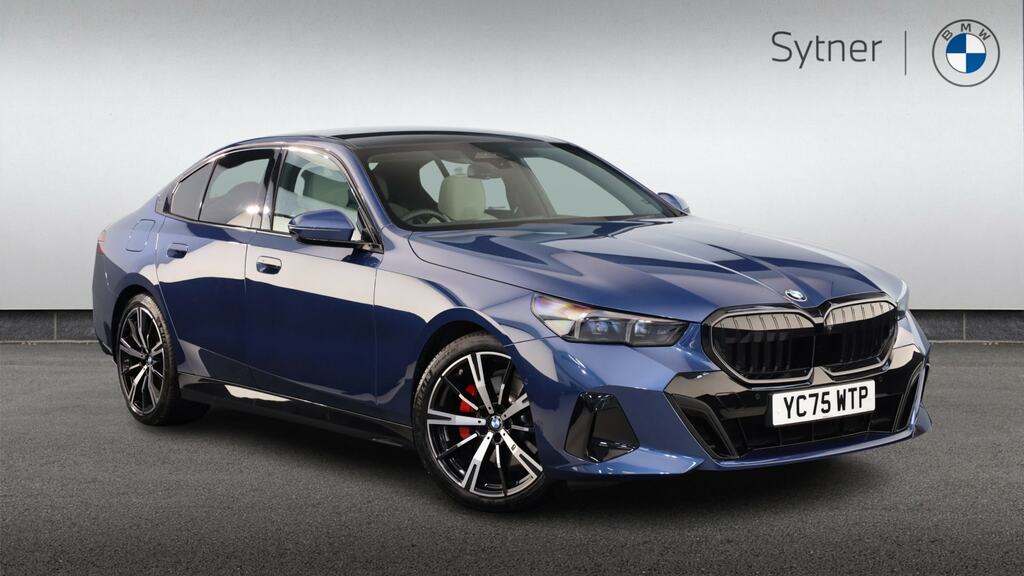BMW 5 Series 520I M Sport Pro Tech Plus Blue