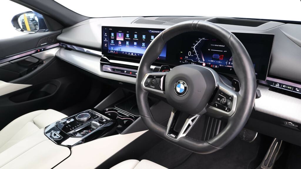 BMW 5 Series 520I M Sport Pro Tech Plus Blue #6