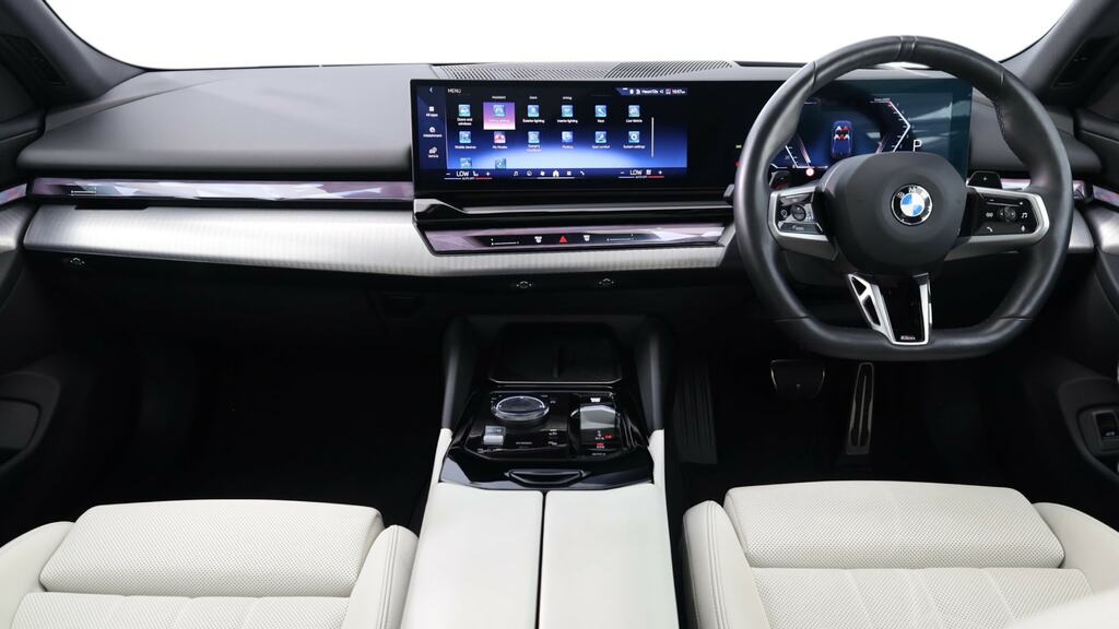 BMW 5 Series 520I M Sport Pro Tech Plus Blue #4