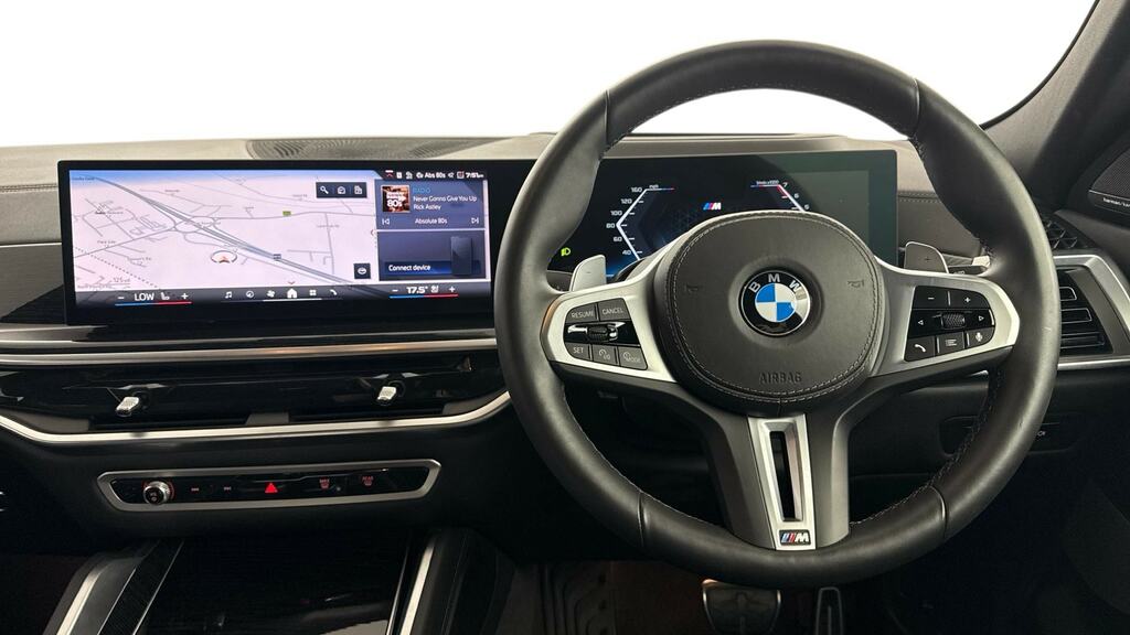 BMW X6 Xdrive M60i Mht Black #5