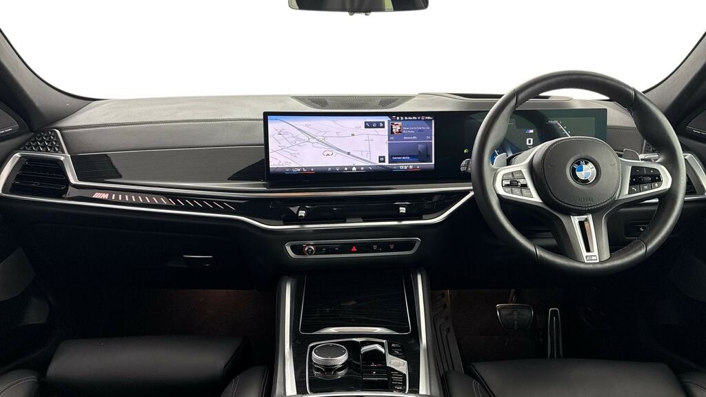 BMW X6 Xdrive M60i Mht Black #4