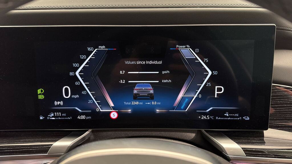 BMW 7 Series 7 Series 750E Xdrive M Sport Grey #9