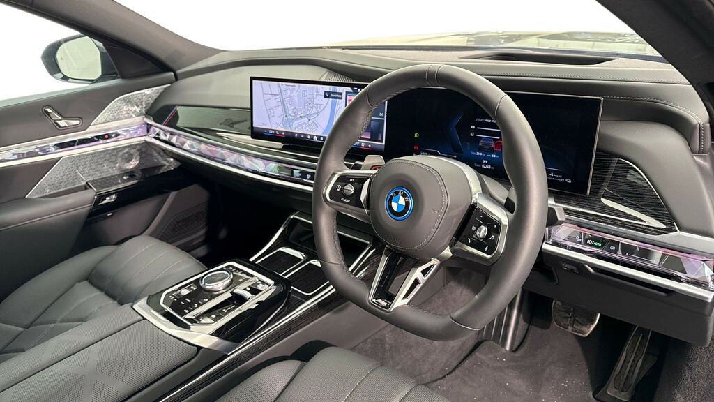 BMW 7 Series 750E Xdrive M Sport Grey #6