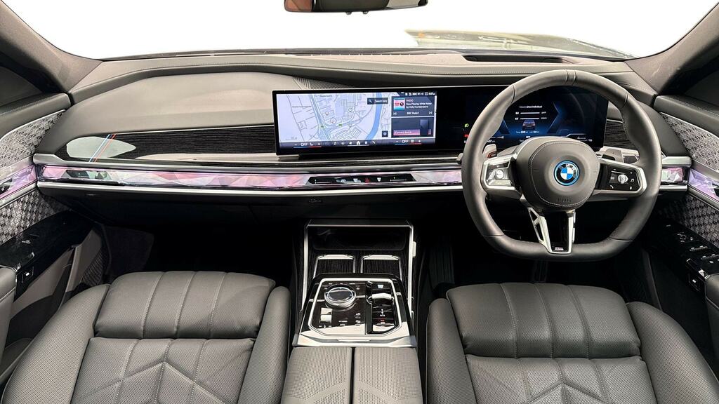 BMW 7 Series 750E Xdrive M Sport Grey #4