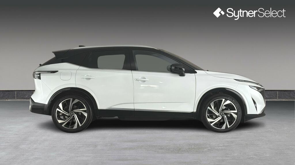 Nissan Qashqai 1.3 Dig-t Mh 158 Tekna Xtronic White #3
