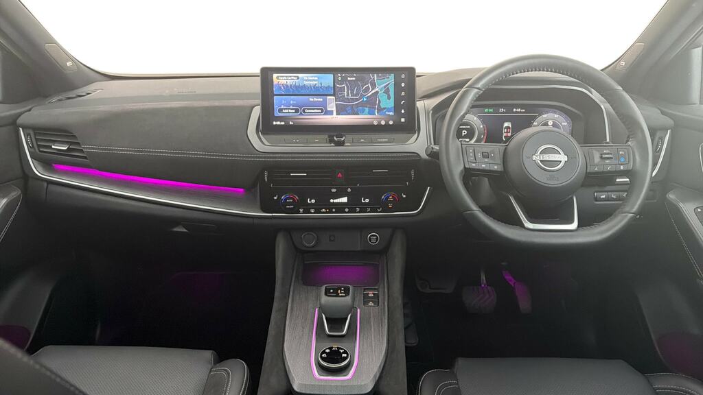 Nissan Qashqai 1.3 Dig-t Mh 158 Tekna Xtronic White #6