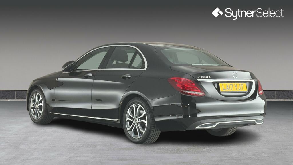 Mercedes-Benz C Class C220d Sport Premium 9G-tronic Black #2