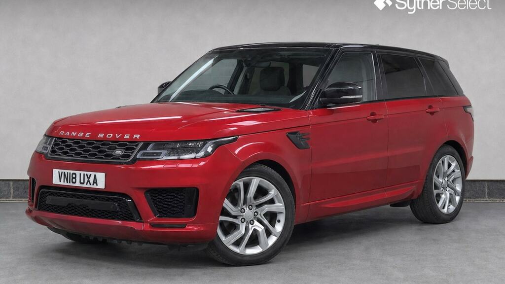 Land Rover Range Rover Sport 3.0 V6 Sc Hse Dynamic 7 Seat Red #2