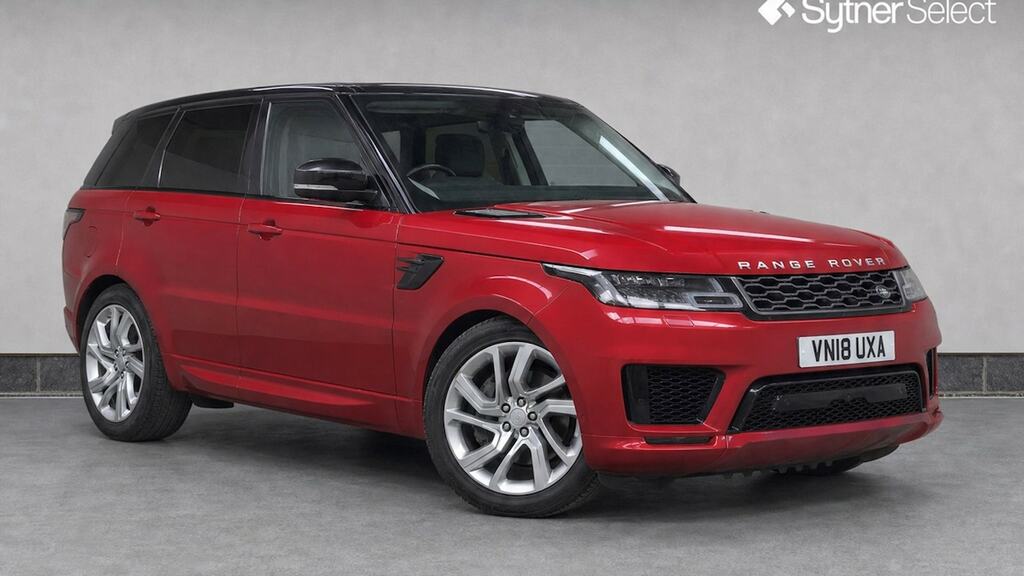 Land Rover Range Rover Sport 3.0 V6 Sc Hse Dynamic 7 Seat Red