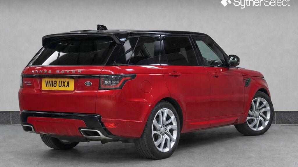 Land Rover Range Rover Sport 3.0 V6 Sc Hse Dynamic 7 Seat Red #4