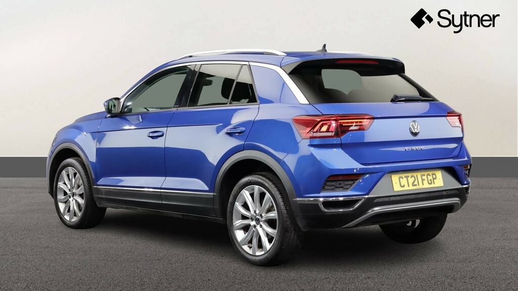 Volkswagen T-Roc 1.5 Tsi Evo Sel Dsg Blue #2