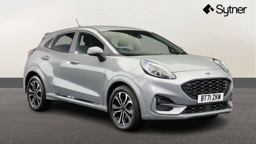 Ford Puma 1.0 Ecoboost Hybrid Mhev St-line Silver