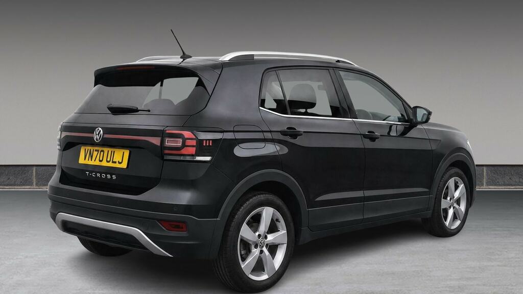 Volkswagen T-Cross 1.0 Tsi 110 Sel Dsg Black #4