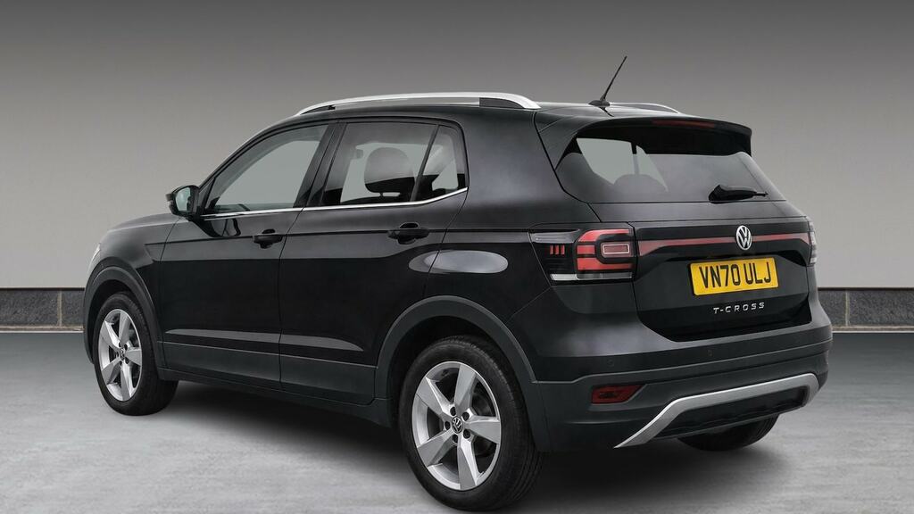 Volkswagen T-Cross 1.0 Tsi 110 Sel Dsg Black #3