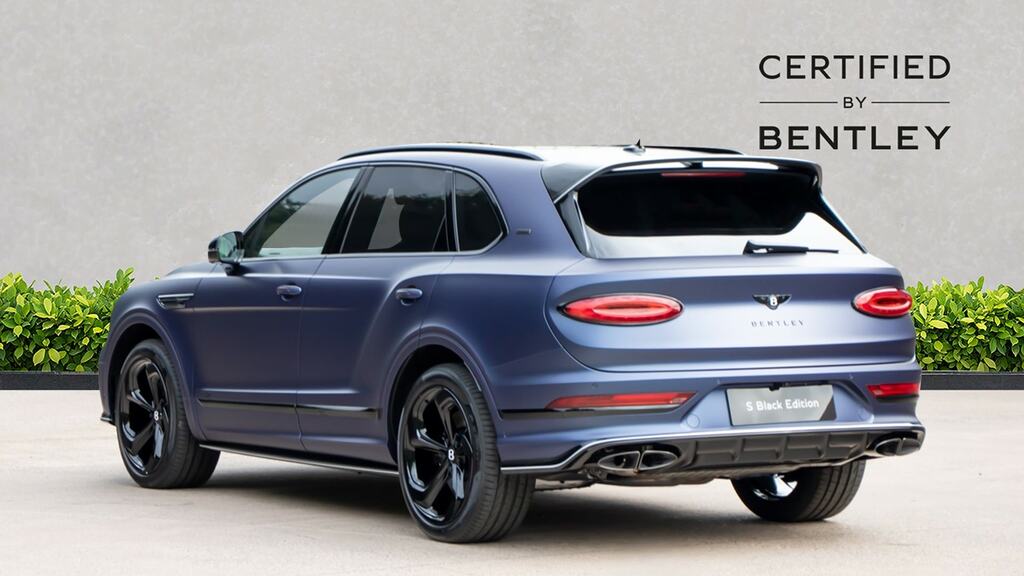 Bentley Bentayga 4.0 V8 S Black Edition Touring Spec Blue #3