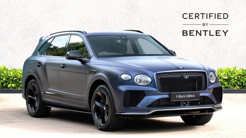 Bentley Bentayga 4.0 V8 S Black Edition Touring Spec Blue