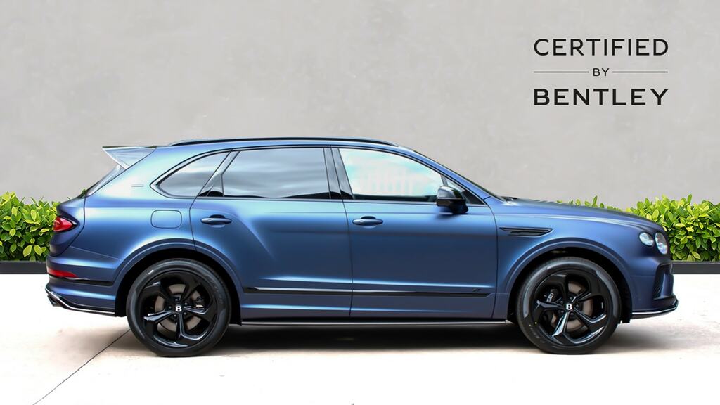 Bentley Bentayga 4.0 V8 S Black Edition Touring Spec Blue #5