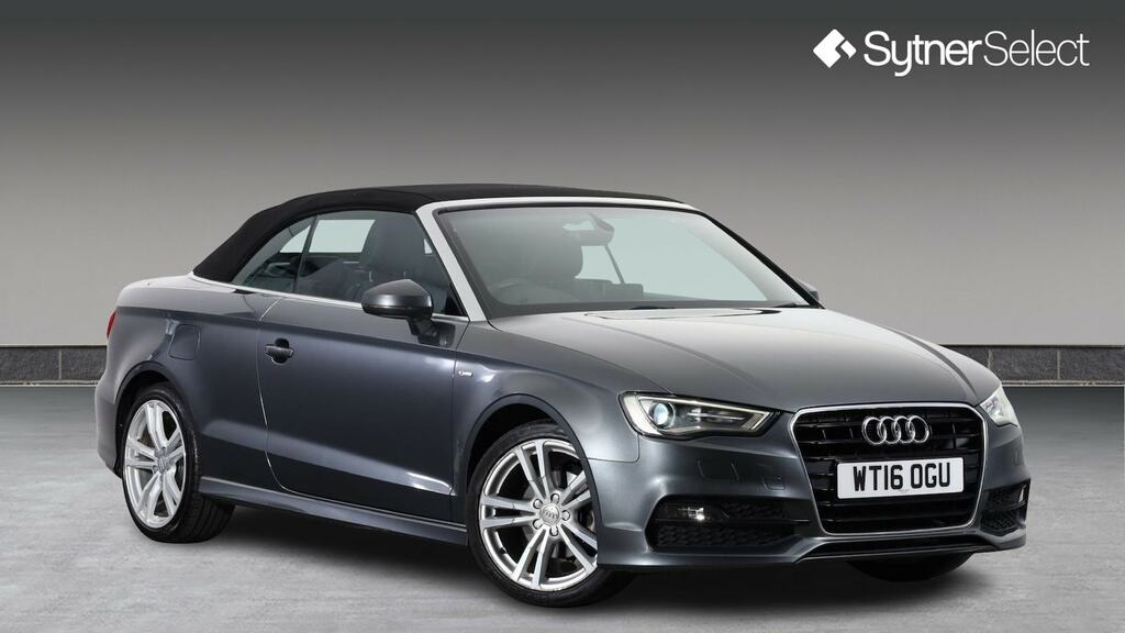 Audi A3 Cabriolet 1.4 Tfsi 150 S Line Nav Grey