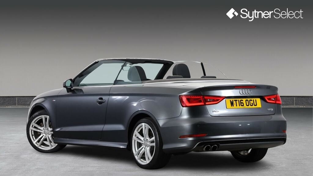 Audi A3 Cabriolet 1.4 Tfsi 150 S Line Nav Grey #4