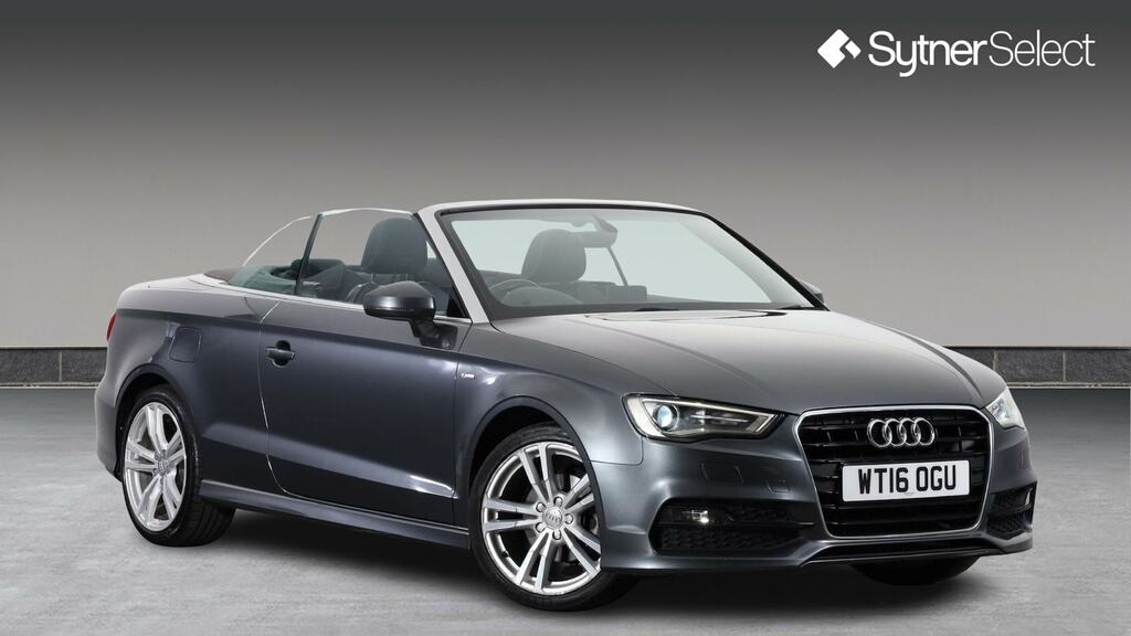 Audi A3 Cabriolet 1.4 Tfsi 150 S Line Nav Grey #2