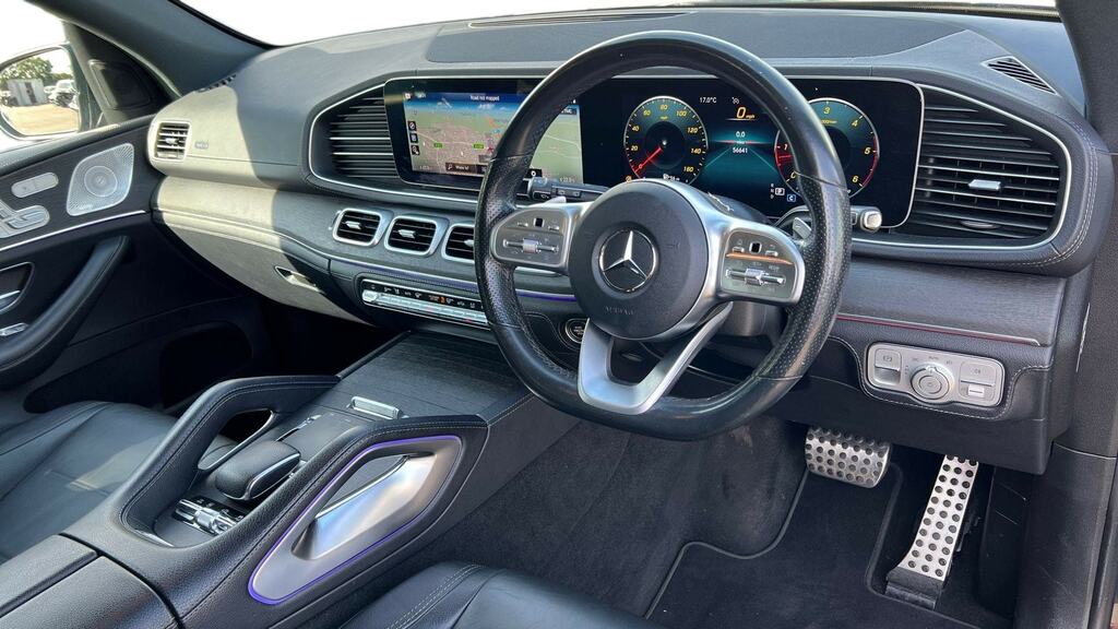 Mercedes-Benz GLE Class Gle 400D 4Matic Amg Line Prem 9G-tron 7 St Black #3