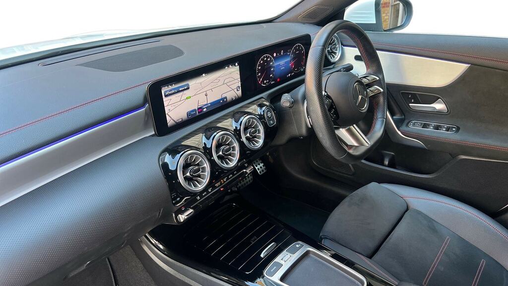 Mercedes-Benz CLA Class 1.3 Cla200h Mhev Amg Line Premium Coupe Petr Black #8