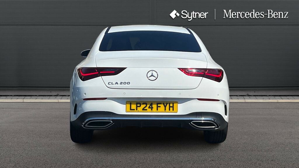 Mercedes-Benz CLA Class 1.3 Cla200h Mhev Amg Line Premium Coupe Petr Black #7
