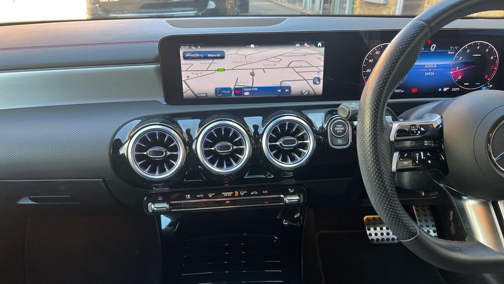Mercedes-Benz CLA Class 1.3 Cla200h Mhev Amg Line Premium Coupe Petr Black #10