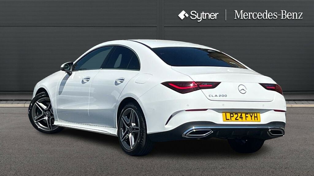 Mercedes-Benz CLA Class Cla 200 Amg Line Executive Tip White #2