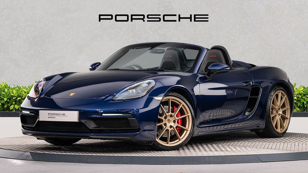 Porsche 718 Boxster 4.0 Gts Pdk Blue #5