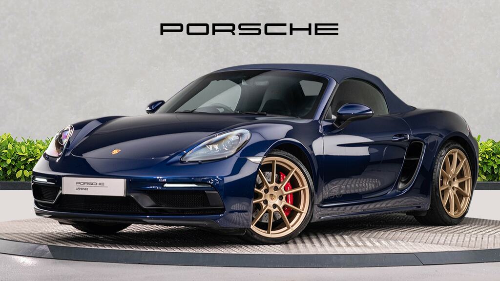 Porsche 718 Boxster 4.0 Gts Pdk Blue #4