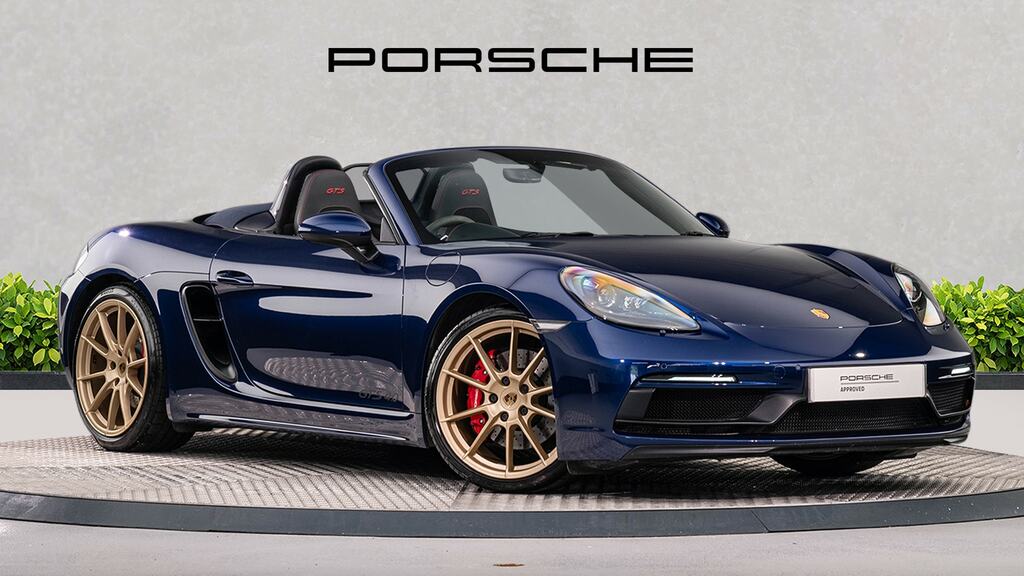 Porsche 718 Boxster 4.0 Gts Pdk Blue #2