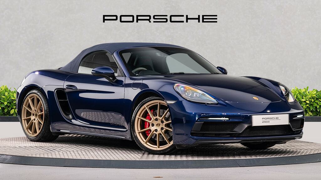 Porsche 718 Boxster 4.0 Gts Pdk Blue