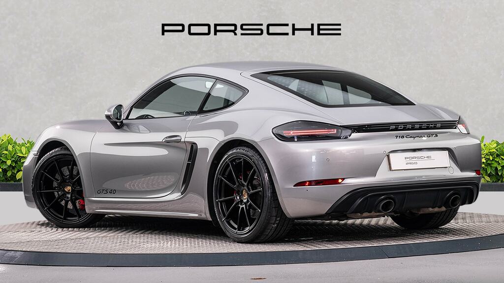 Porsche 718 Cayman 4.0 Gts Pdk Silver #5