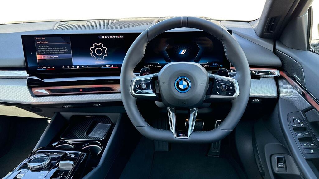 BMW 5 Series 530E M Sport Tech Plus Black #5