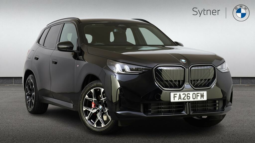 BMW X3 30E Xdrive M Sport Black