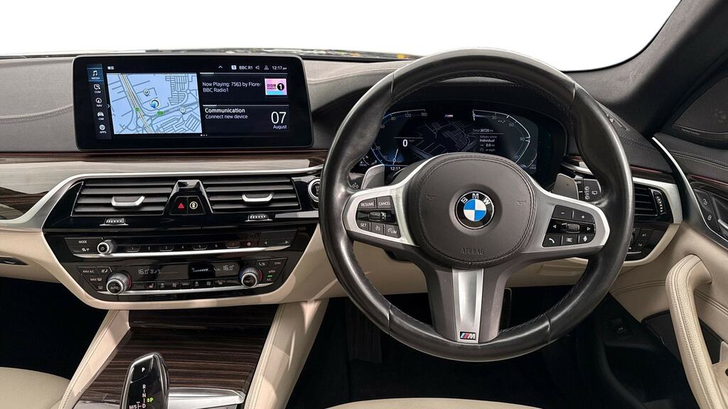 BMW 5 Series 520D Mht M Sport Step Techpro Pack Blue #5