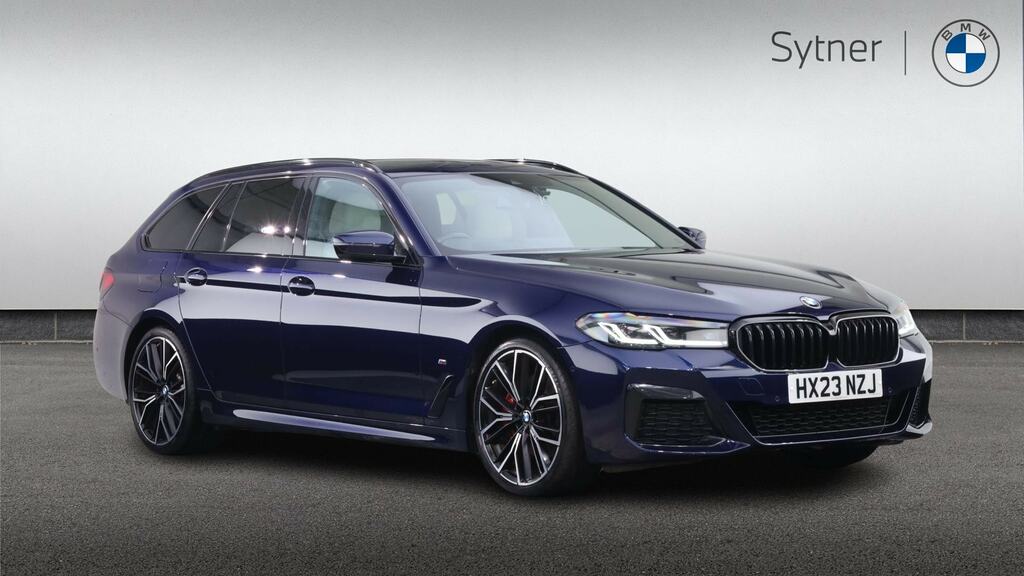 BMW 5 Series 520D Mht M Sport Step Techpro Pack Blue