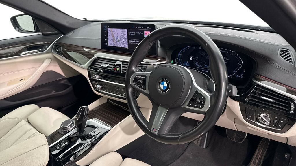 BMW 5 Series 520D Mht M Sport Step Techpro Pack Blue #6