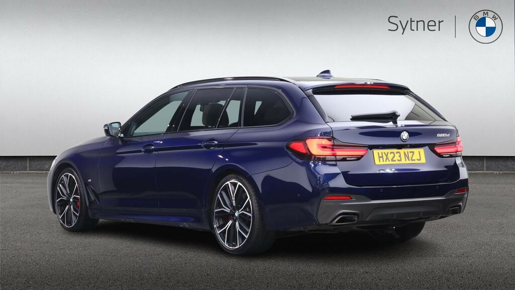 BMW 5 Series 520D Mht M Sport Step Techpro Pack Blue #2