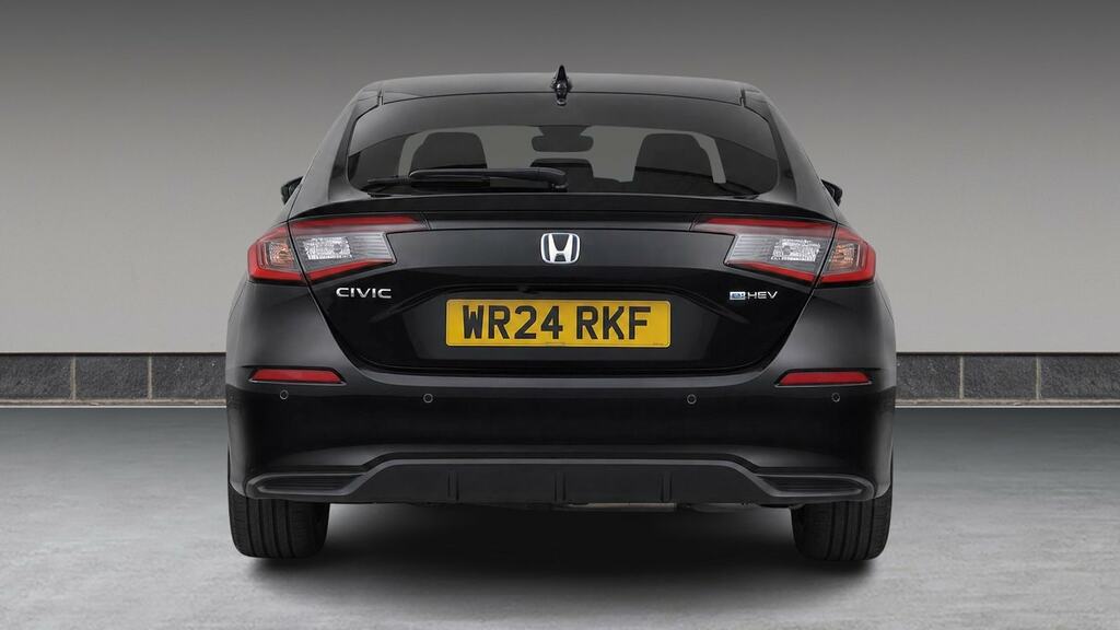 Honda Civic 2.0 I-mmd 184Ps Sport Hybrid Ecvt White #8