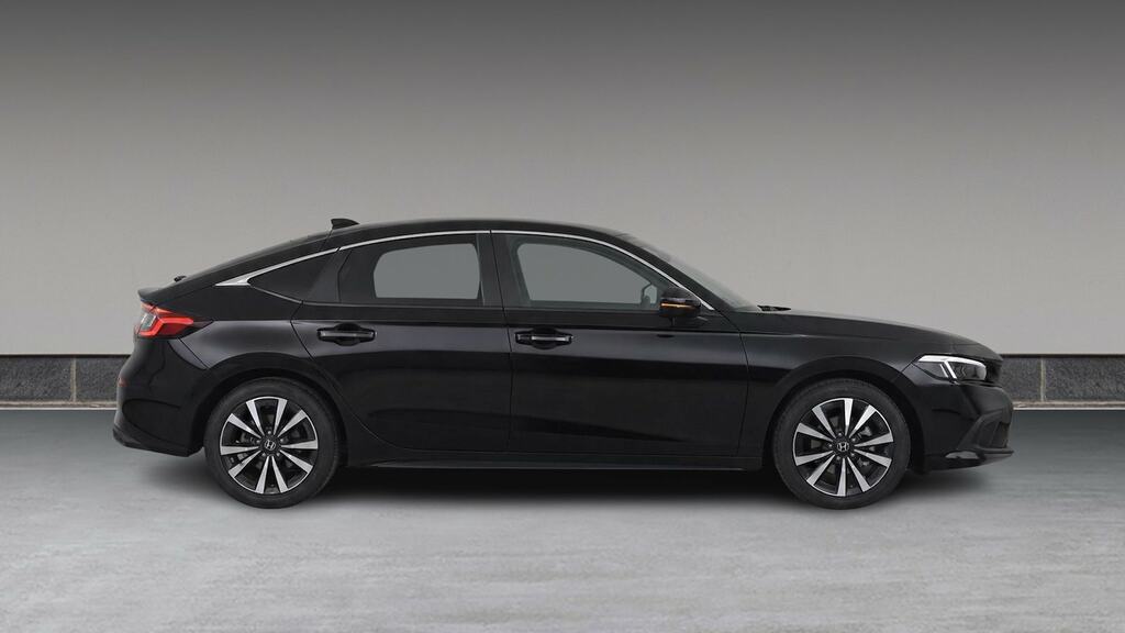 Honda Civic 2.0 Ehev Elegance Cvt Black #6