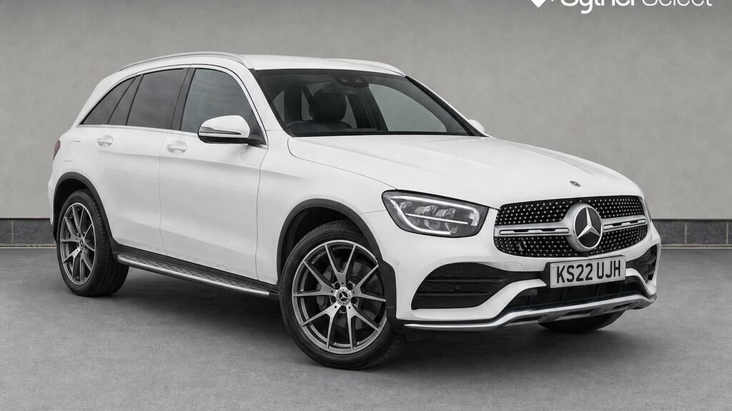 Mercedes-Benz GLC Class Glc 300D 4Matic Amg Line Premium Pls 9G-tronic White