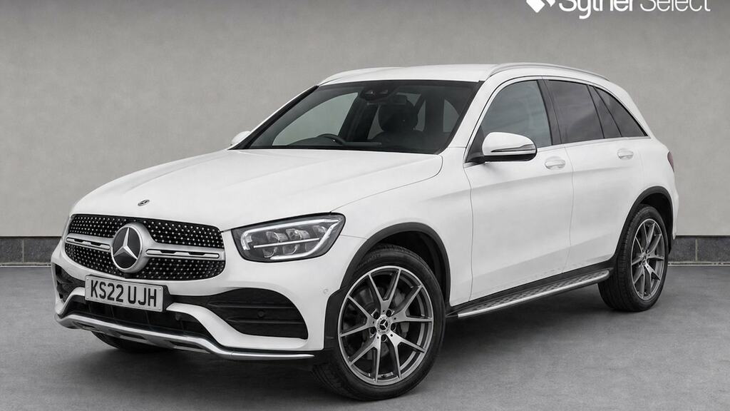 Mercedes-Benz GLC Class Glc 300D 4Matic Amg Line Premium Pls 9G-tronic White #2