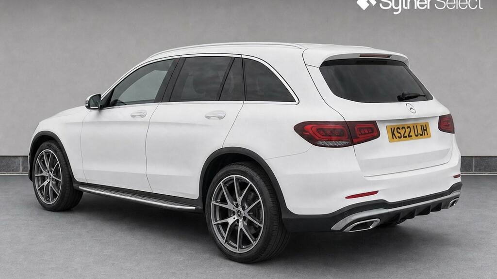 Mercedes-Benz GLC Class Glc 300D 4Matic Amg Line Premium Pls 9G-tronic White #3
