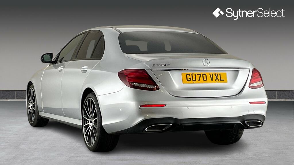 Mercedes-Benz E Class E350d Amg Line Night Edition Prem 9G-tronic Silver #2